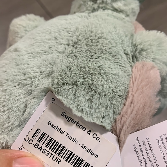 Jellycat Retired Bashful Turtle Medium NWT - Picture 9 of 10